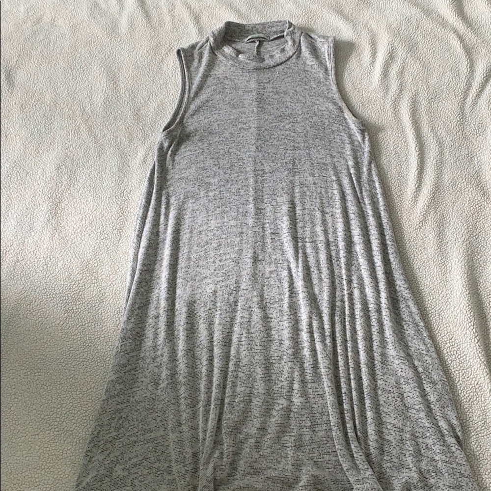 High Neck Flowy Dress